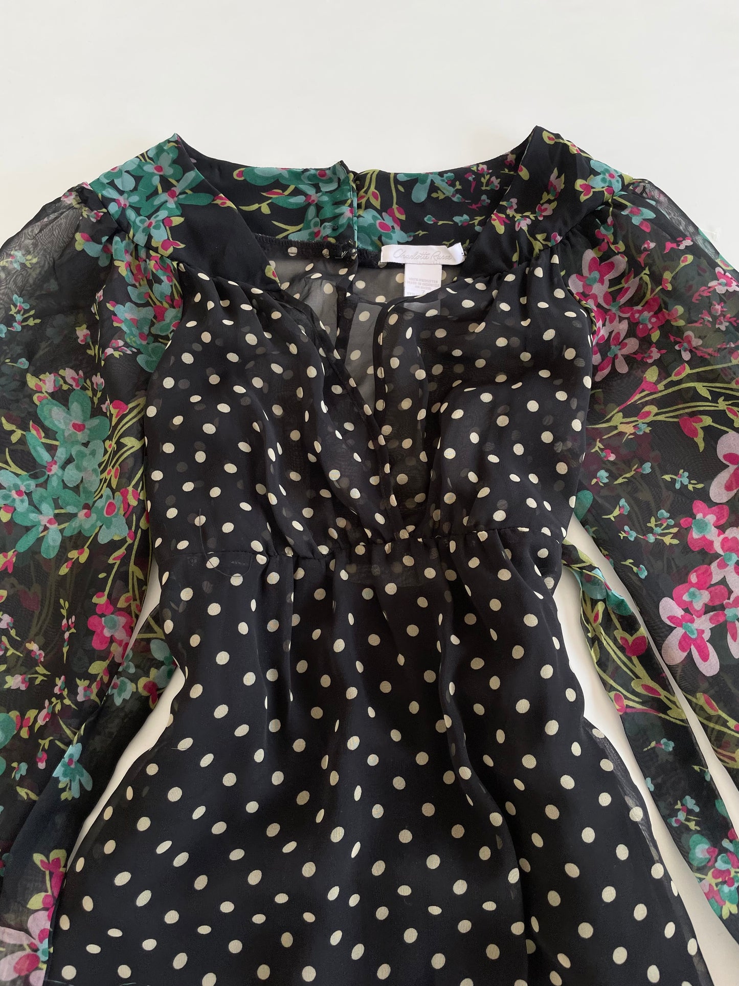 Charlotte Russe Sheer Dress-Bust 34