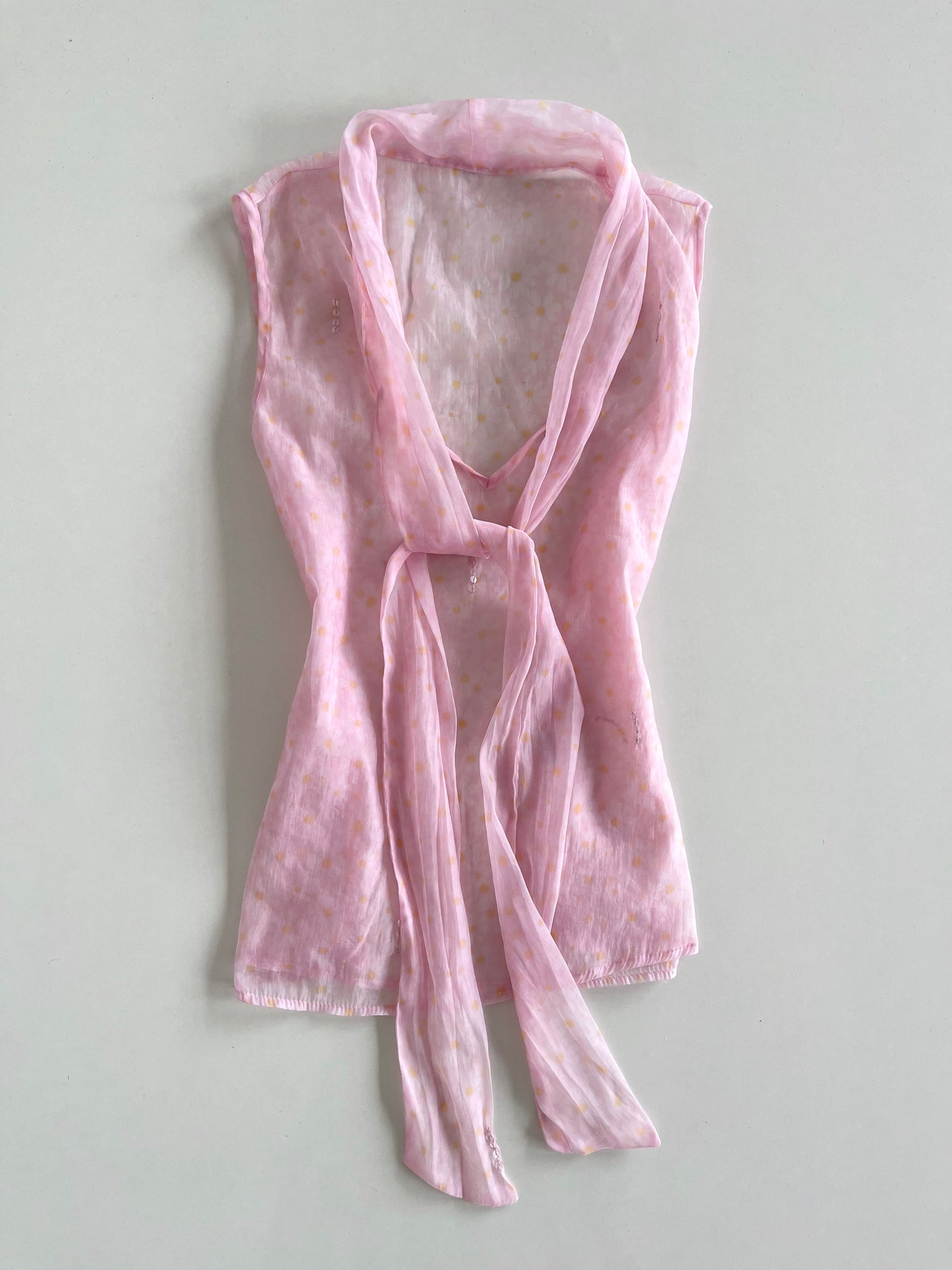 Blush Sheer Top-Bust 38