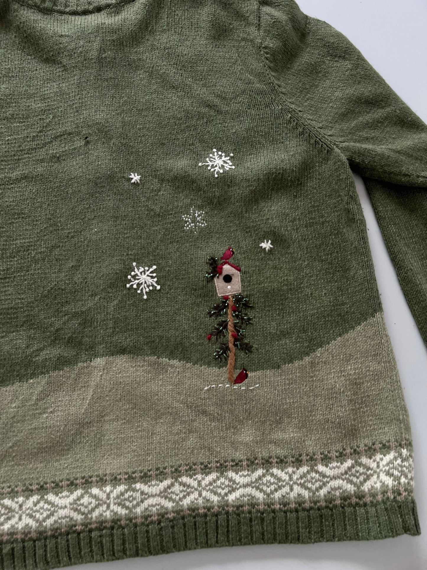 Croft & Barrow Christmas Sweater-Bust 44