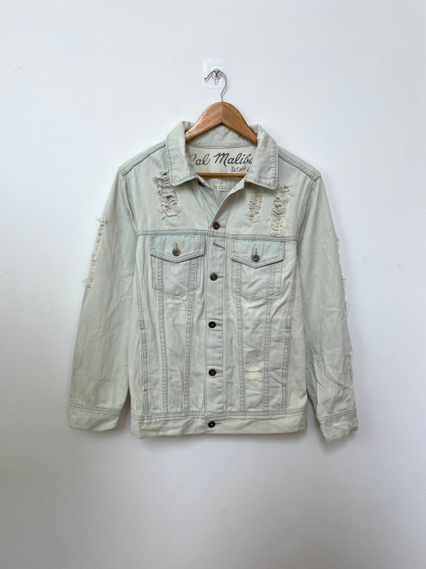 Cal Malibu Denim Vest-Bust 40