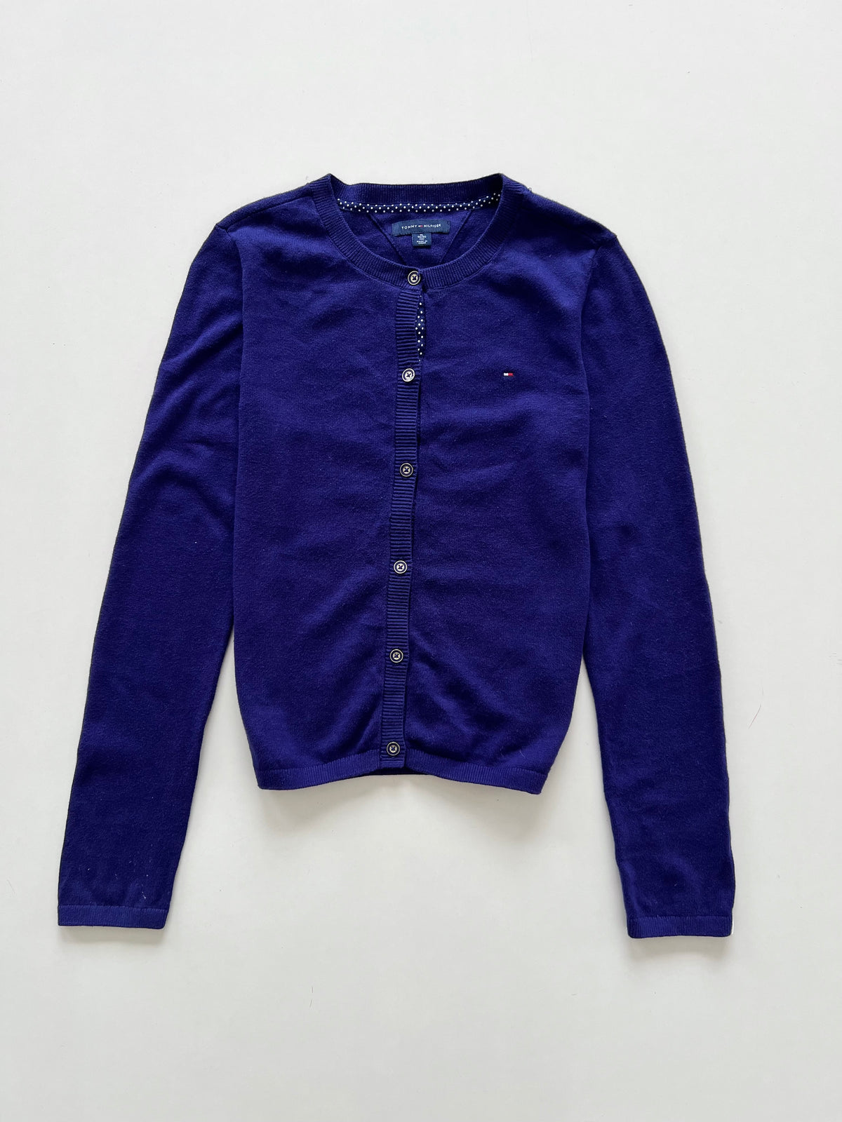 Tommy Hilfiger 100% Cotton Vintage Cardigan-Bust 32