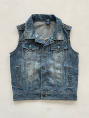 Ohoo Denim Top-Bust 30