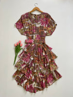 Load image into Gallery viewer, FLORAL PRINTED DRESS - BUST 40 TO 44
