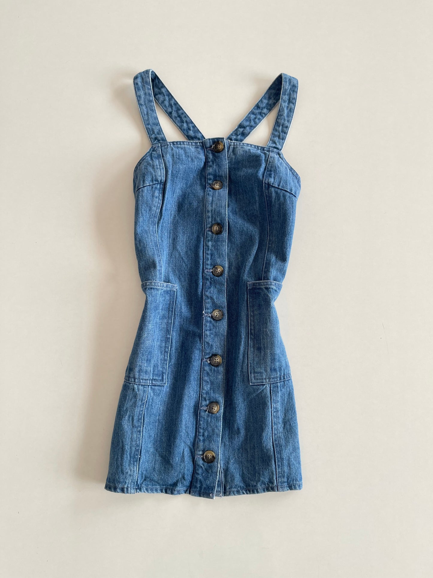 Petites Denim Dress-Bust 32