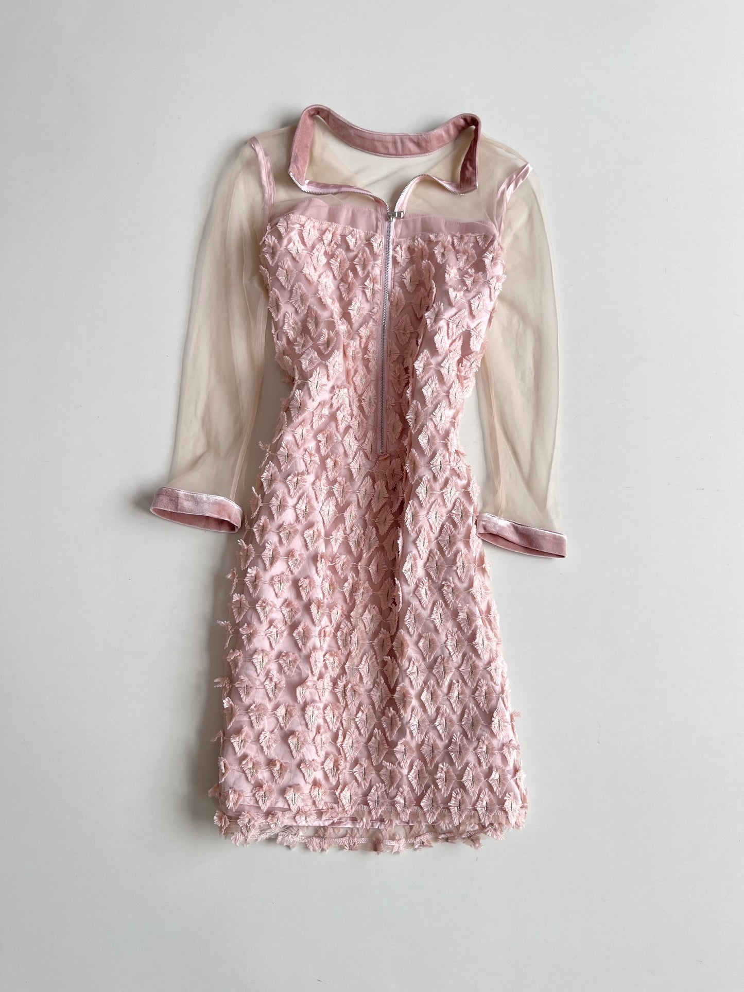 Textured Vintage Dress-Bust 34
