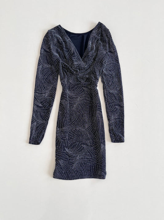 Cowl Neck Dress-Bust 32 to 34