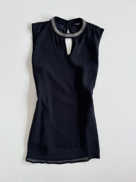 Only Embroidered Top-Bust 34