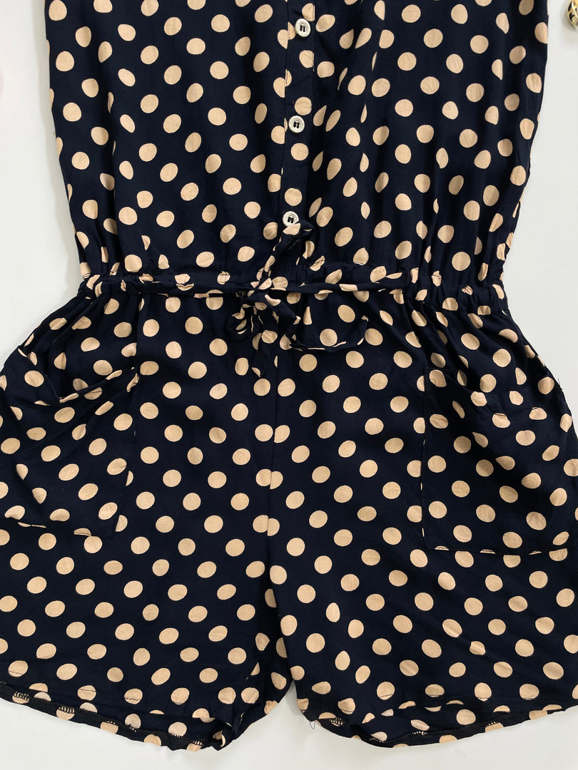 Polka dot Romper-Bust 34