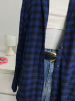 Load image into Gallery viewer, Topten Plaid Shirt - Bust 44
