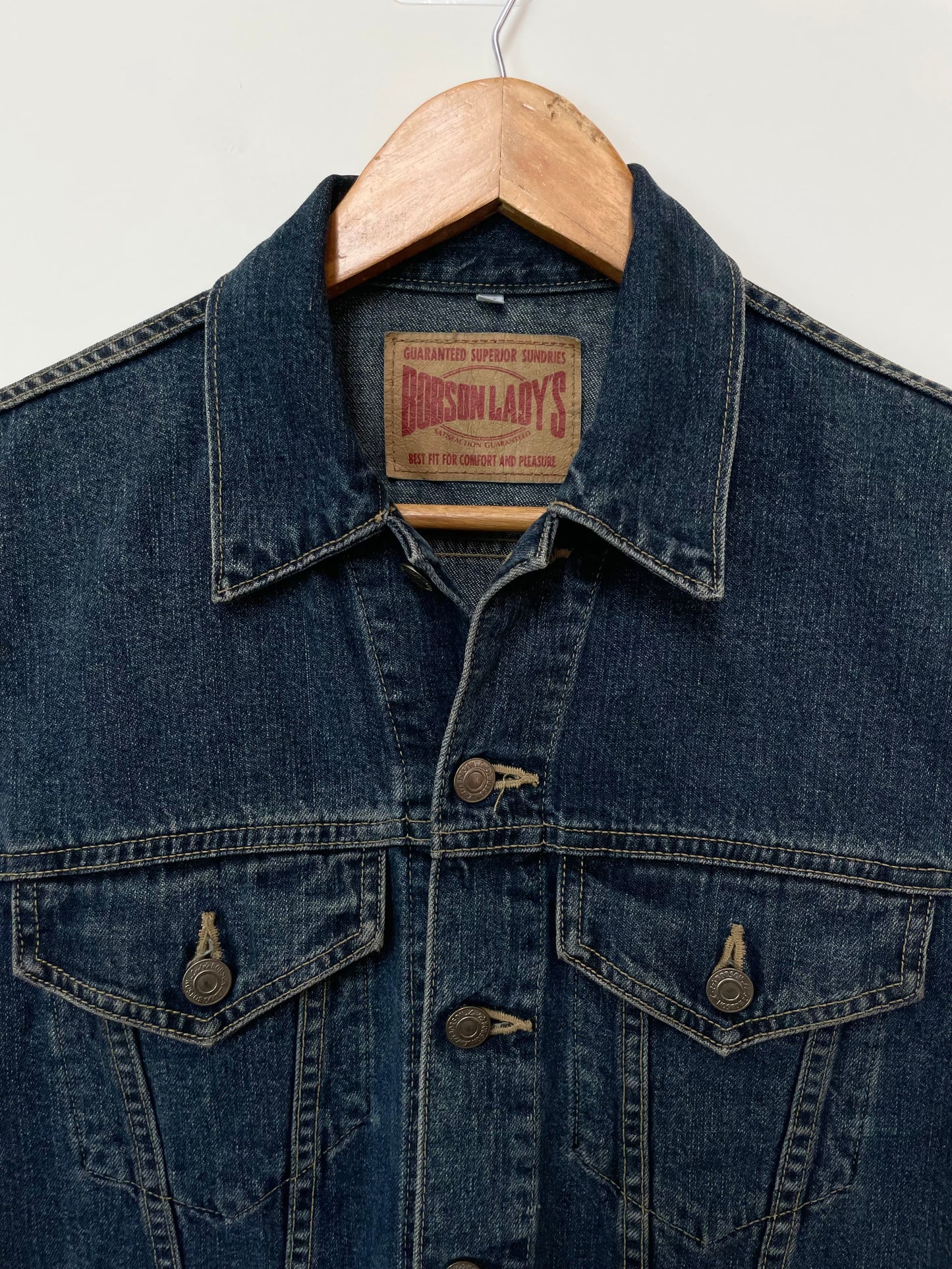 Bobson Lady’s Denim Vest-Bust 38