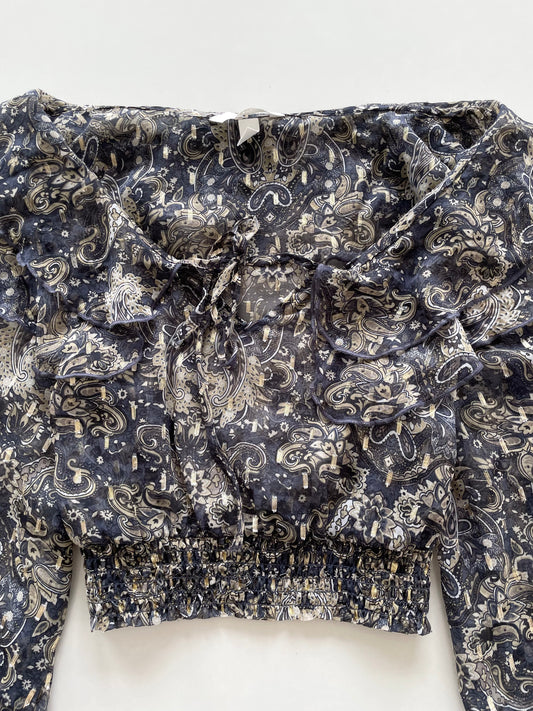 H&M Sheer Top-Bust 36