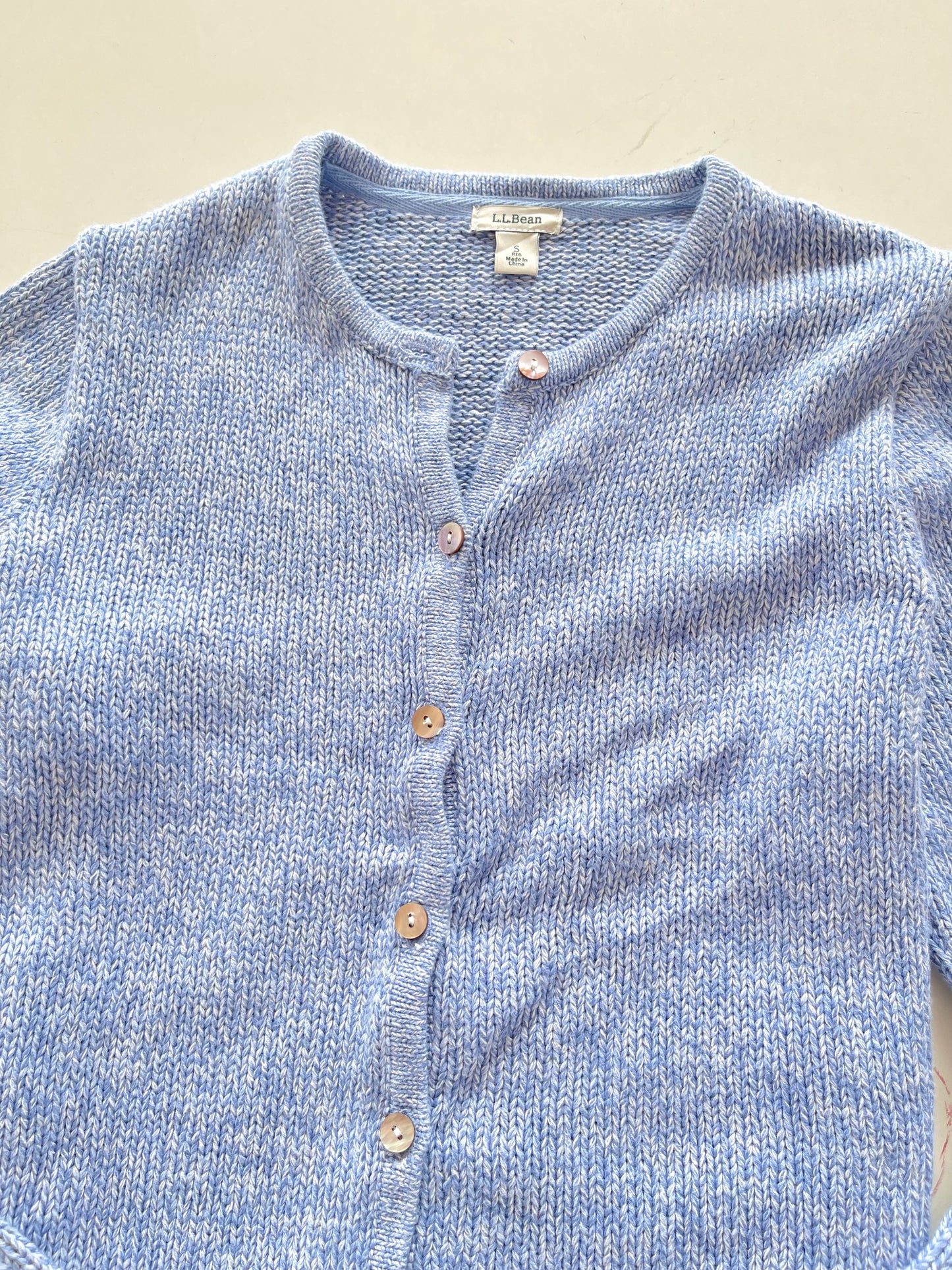L.L.Bean Embroidered Sweater-Bust 40