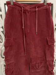 Doubling Vintage Corduroy Skirt -waist 26 to 28