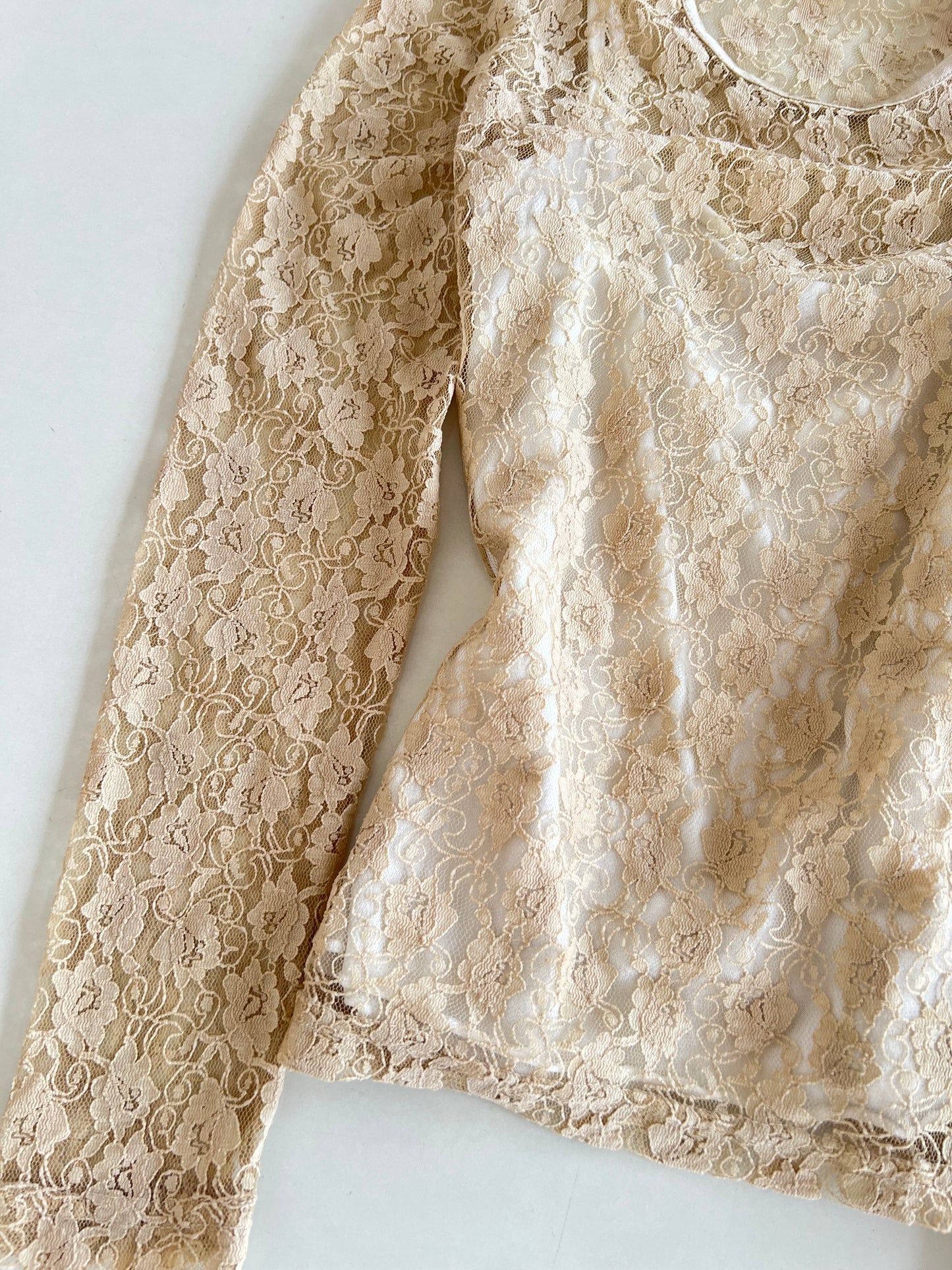 More & More Lace Top-Bust 34