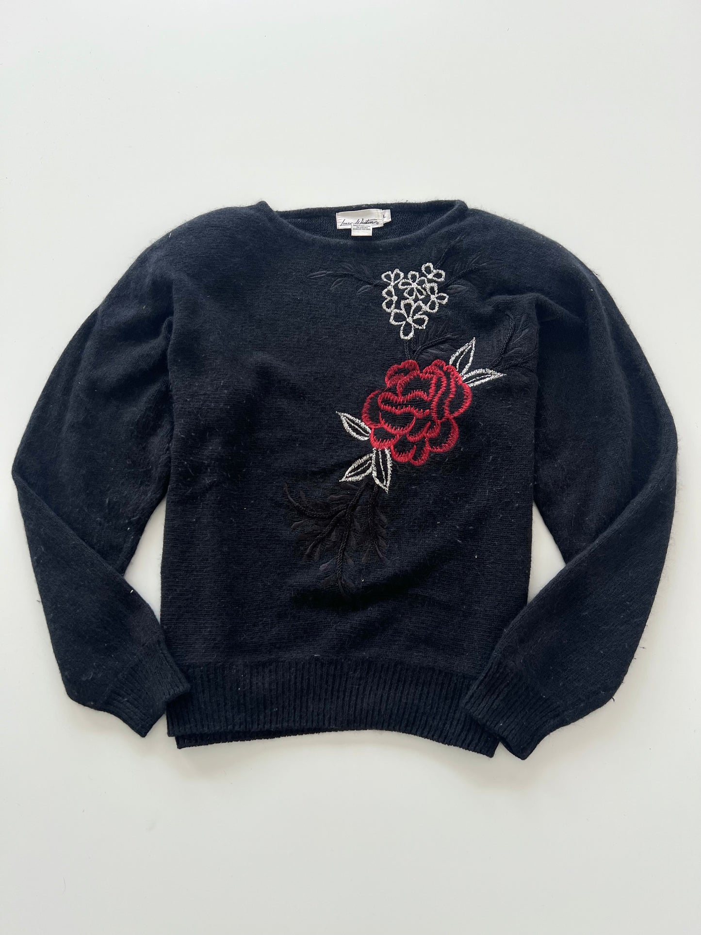Laura Winston Embroidered Sweater-Bust 42