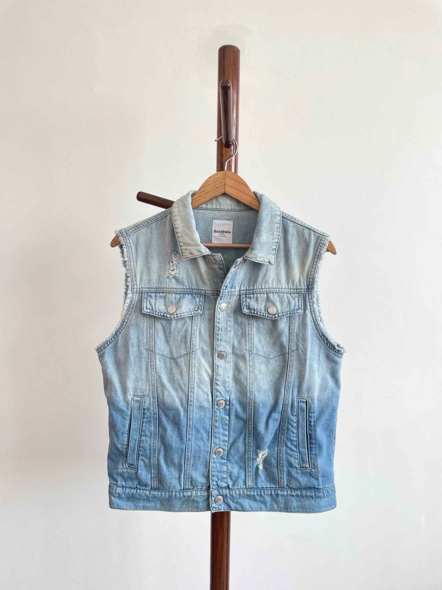 Bala Bala Denim Vest-Chest 40