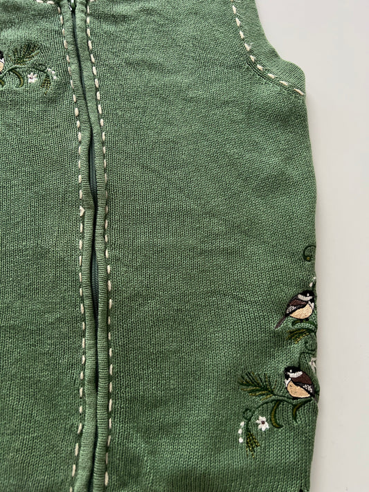 Blair Embroidered Zipper-Bust 42