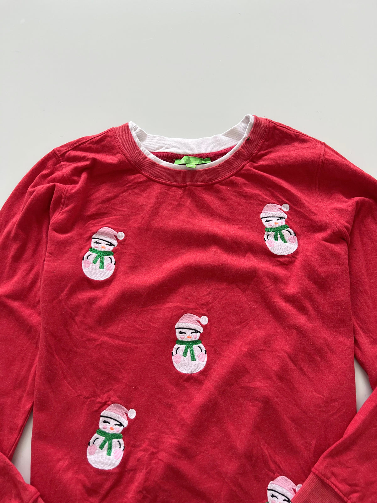 Embroidered Christmas Sweater-Bust 46