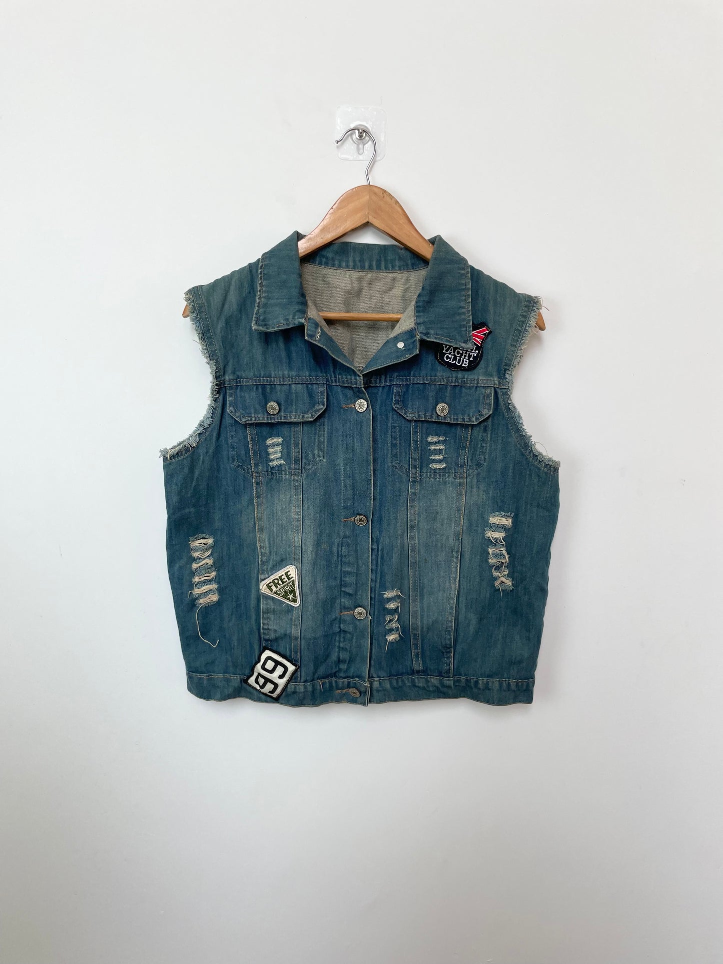 Denim Vest-Bust 42