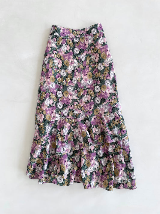 Vintage Floral Skirt-Waist 26