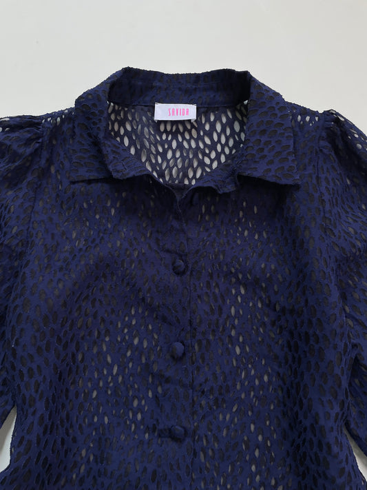 Savida Sheer Shirt-Bust 40