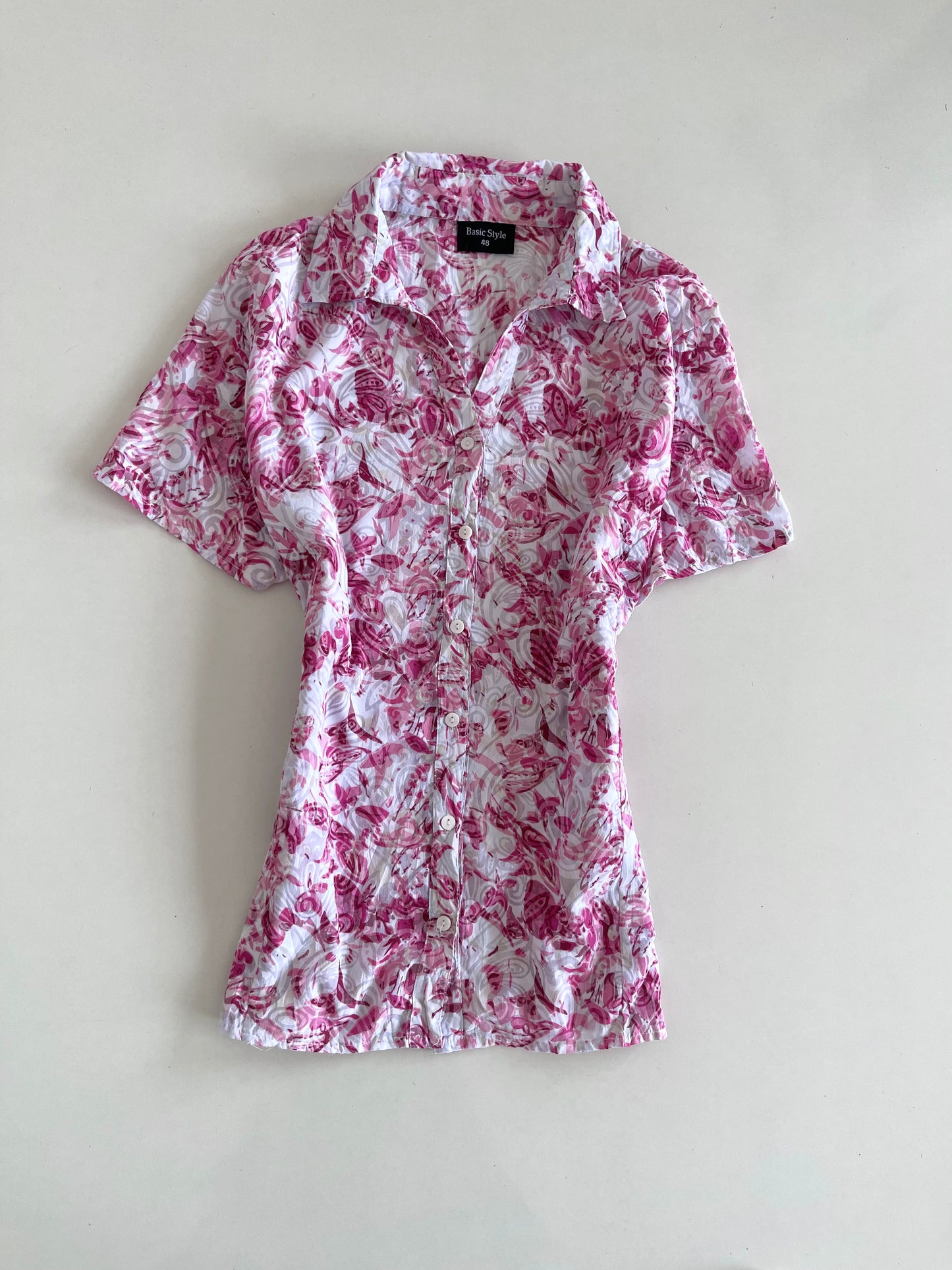 Basic Style Shirt-Bust 50