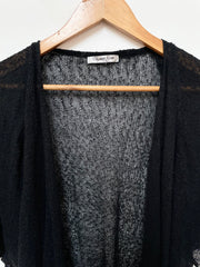 Elizabeth Scott Sheer Crochet Top-Bust 38 to 42