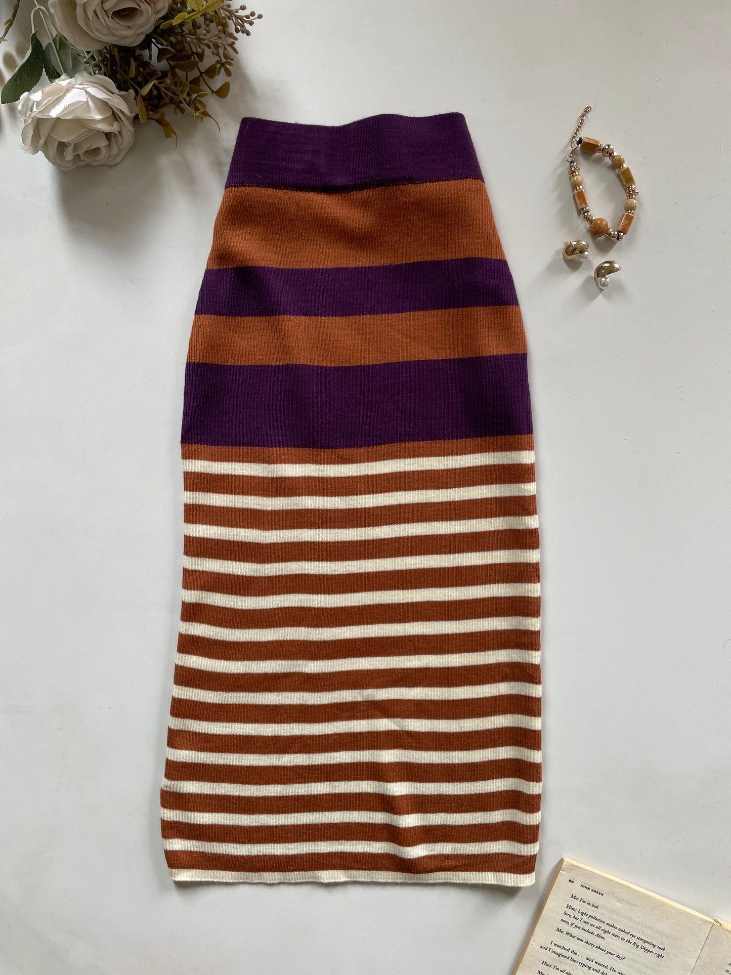 Warm Tweed Skirt-Waist 28