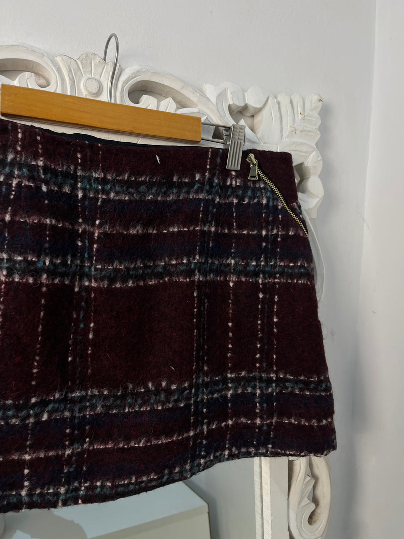 River Island Tweed Skirt-Waist 30