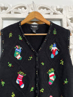Load image into Gallery viewer, Christmas Sweater Vest-Bust 40
