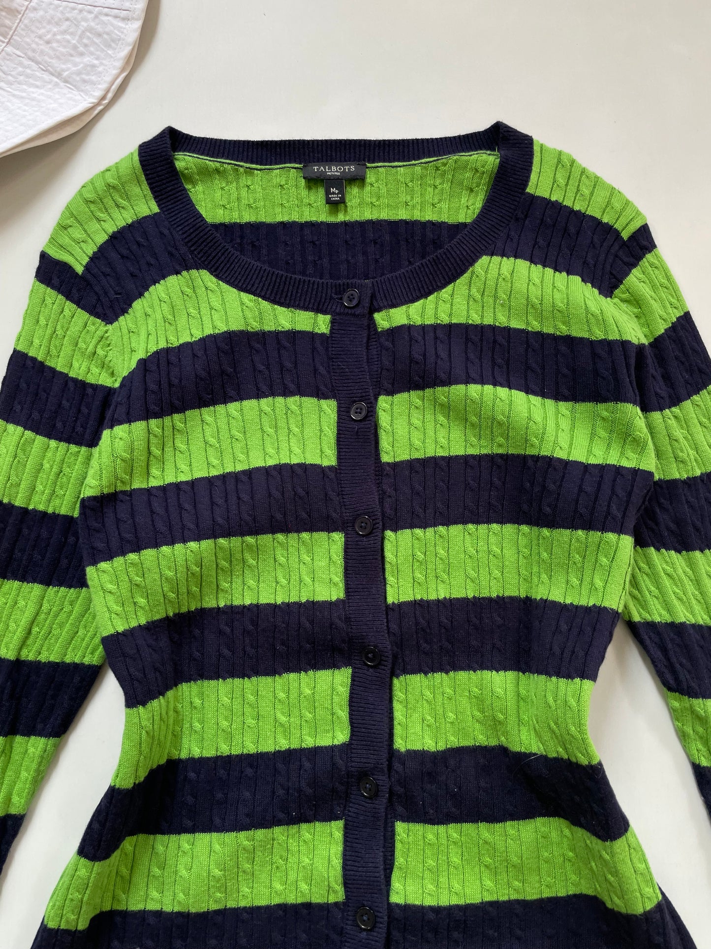 Talbots Vintage Cable Knit Sweater-Chest 34 to 36