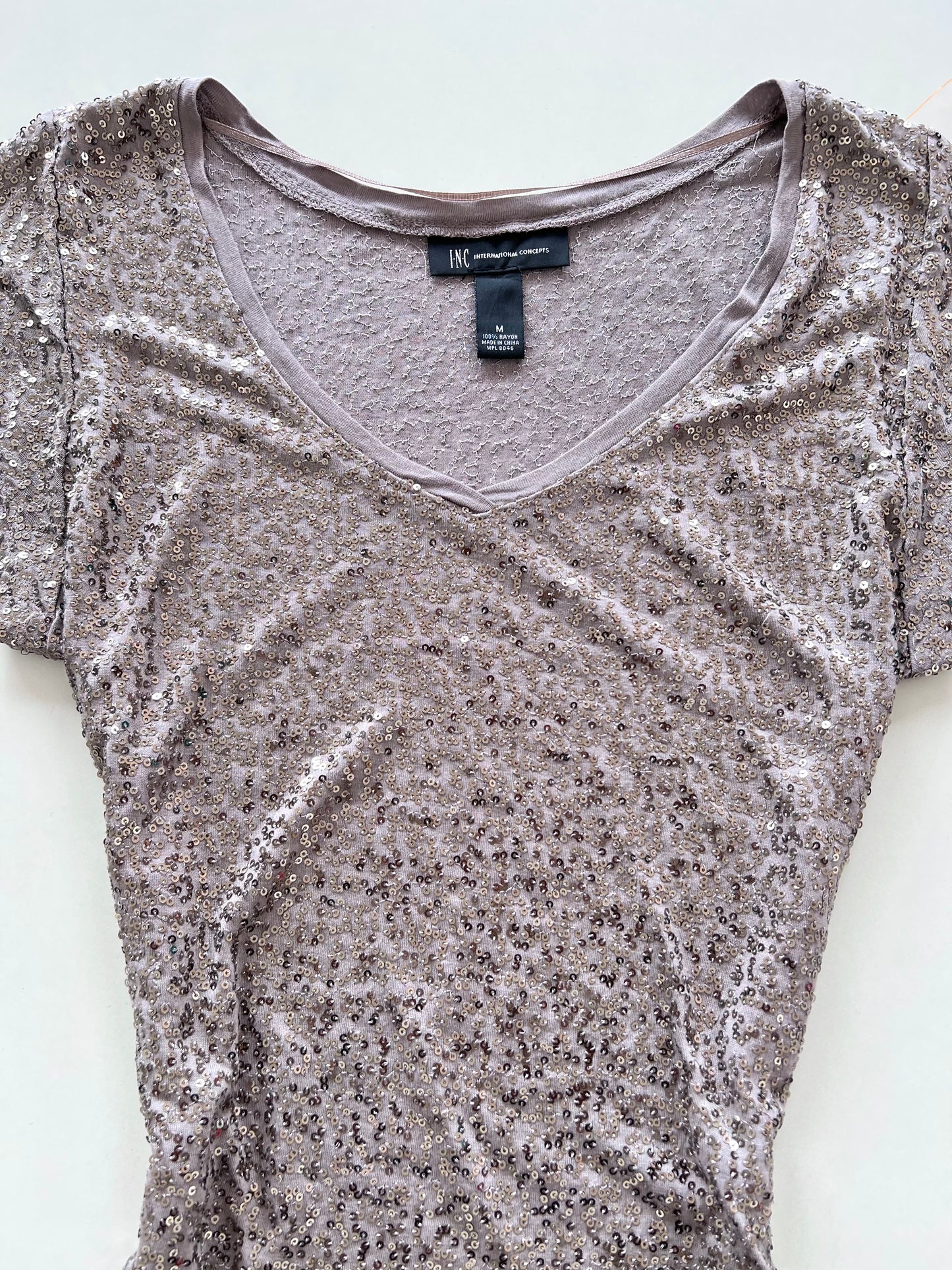 International Concepts Sequin Vintage Top-Bust 36 to 38