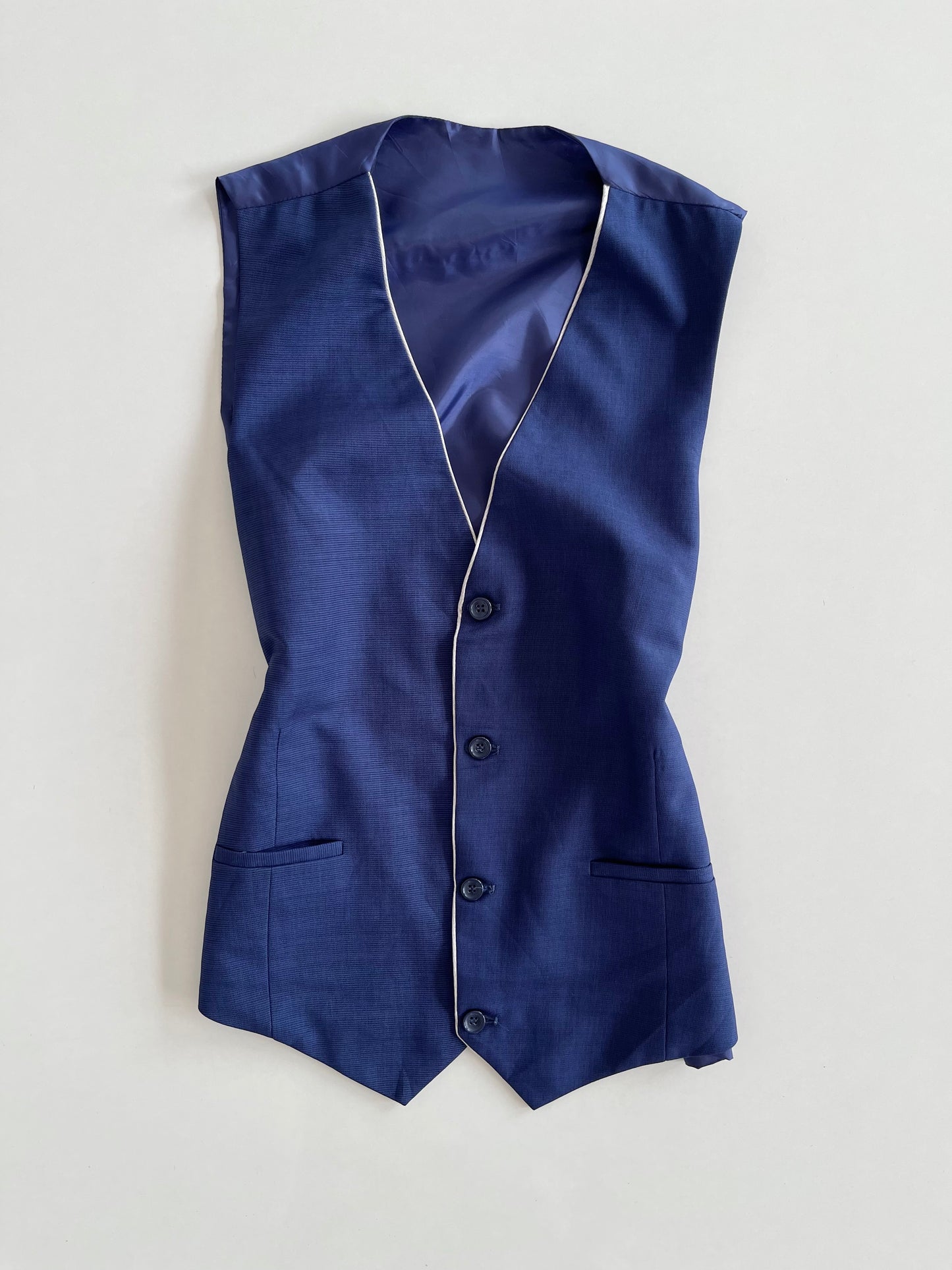 Blue Waistcoat-Bust 38