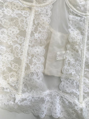Sheer Corset Top-Bust 34
