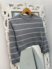 Zara Chunky Pinterest Sweater-Chest 36