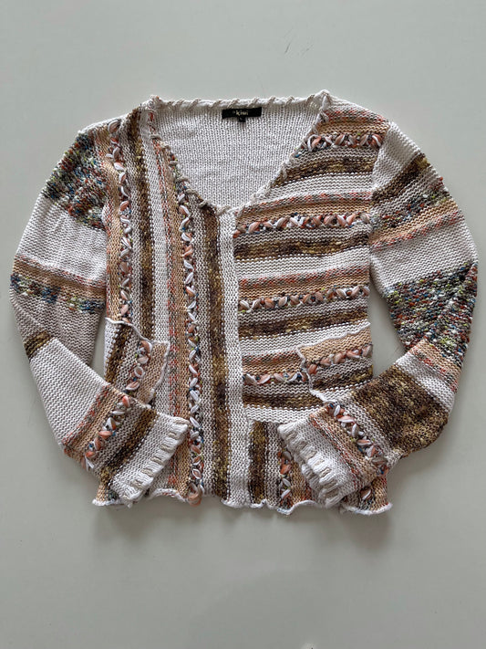 Kiwi Embroidered Sweater-Bust 38