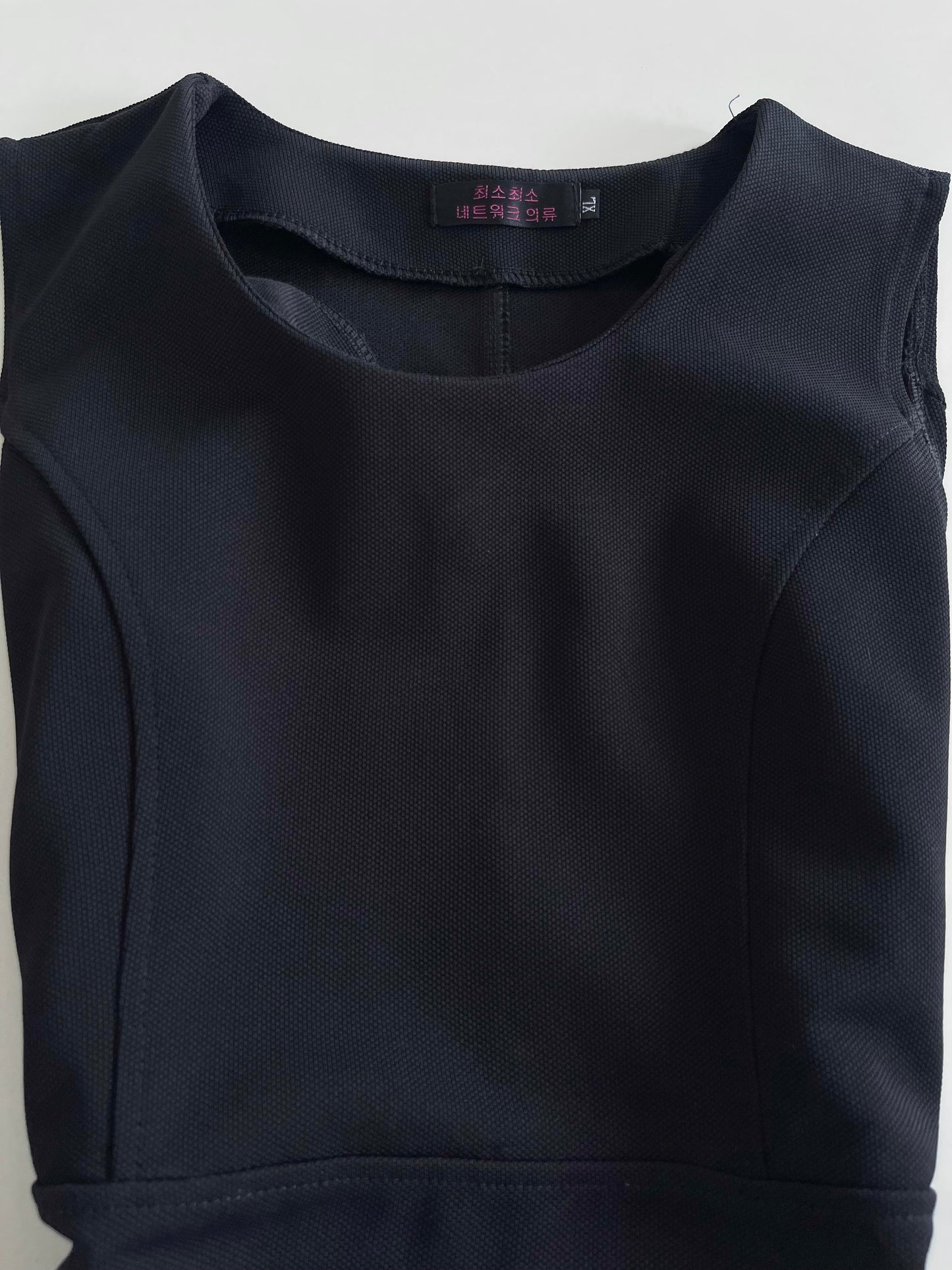 Solid Black Dress-Bust 36