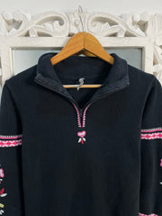 Embroidered Sweater-Bust 36