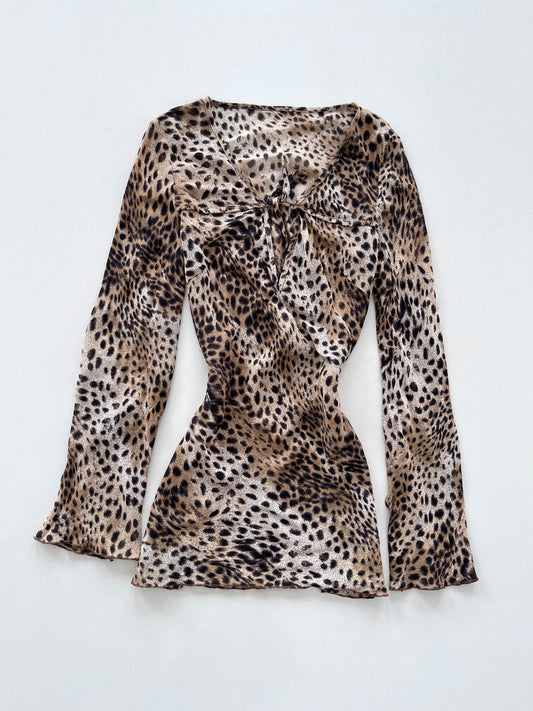 Pesaro Animal Print Top-Bust  34