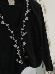 Bentley Embroidered Vintage Sweater-Bust 36