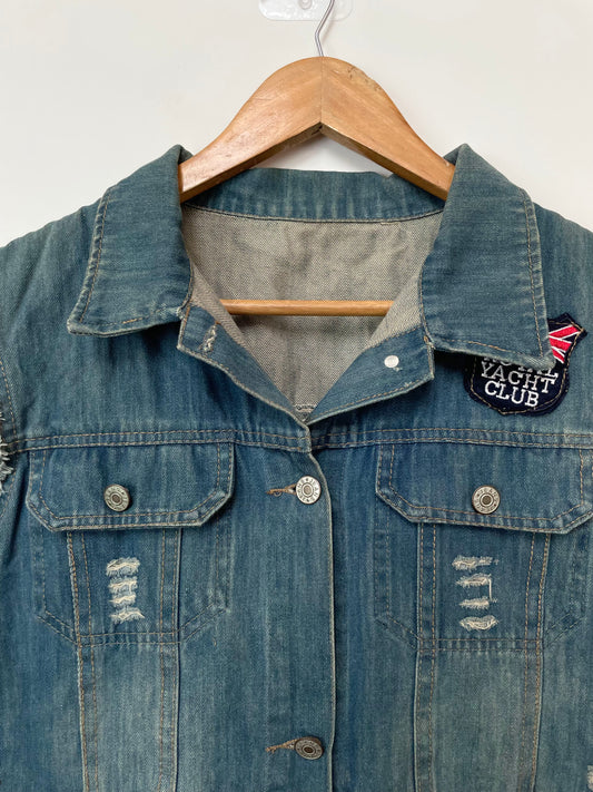 Denim Vest-Bust 42