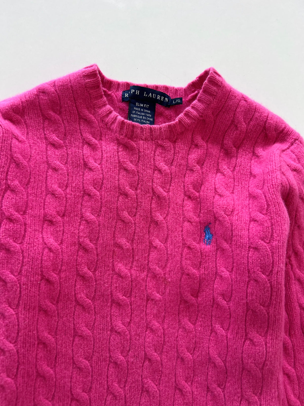 Ralph Lauren 80% Wool Vintage Sweater-Bust 32
