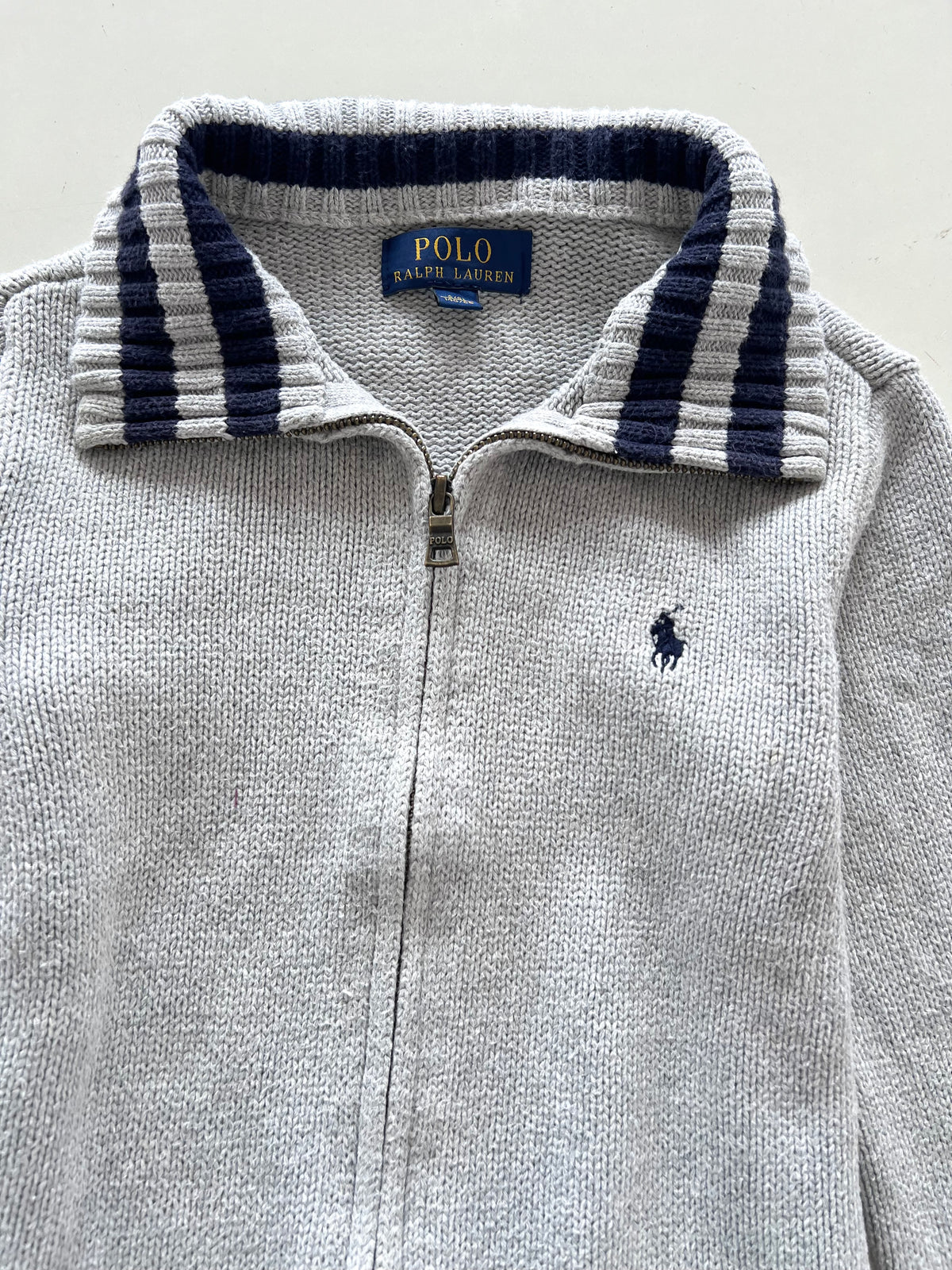 Ralph Lauren 100% Cotton Vintage Zipper-Bust 32