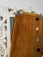 Suede Skirt-Waist 24