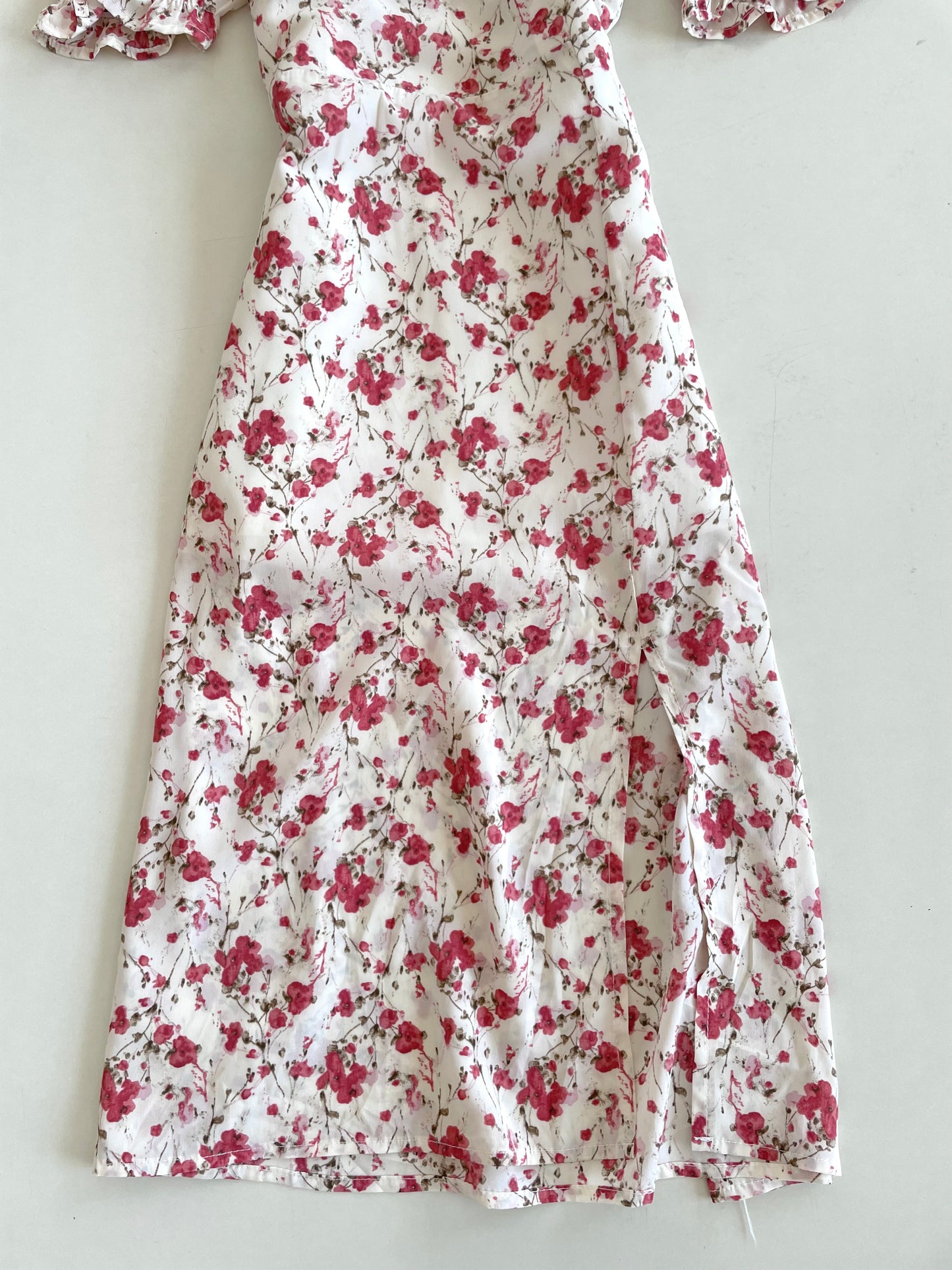Puff Sleeve Korean Dress-Bust 32