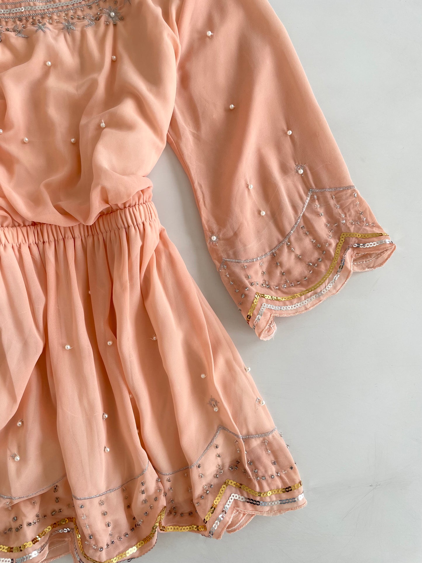 Deicy Hand Embroidered Dress- Bust 32