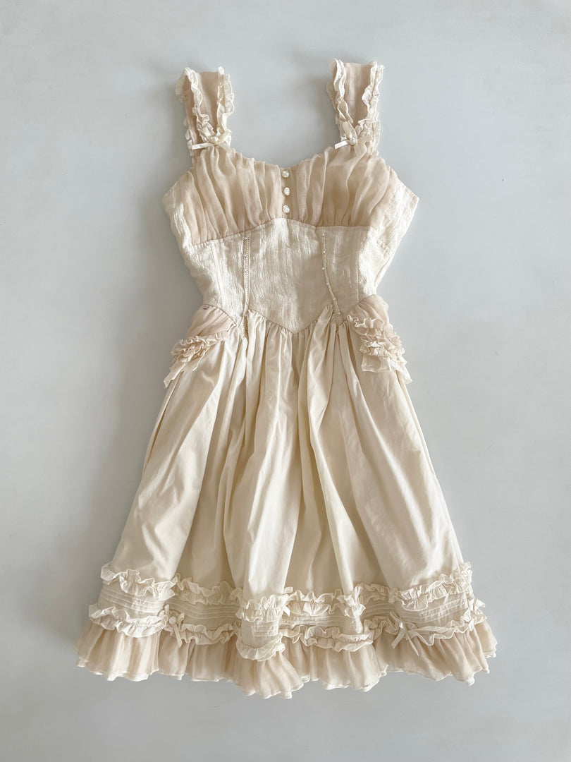 Vintage Lace Dress-Bust 30 to 32