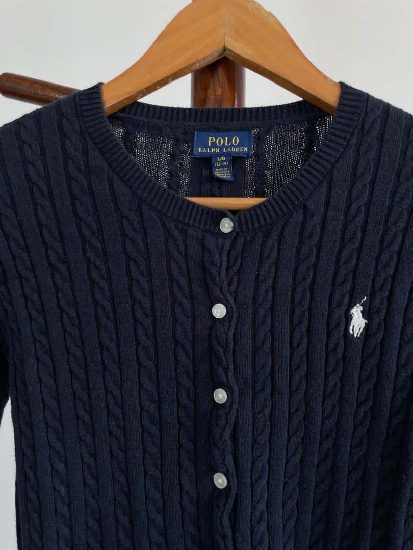 Ralph Lauren Vintage Cotton Cardigan-Bust 34 to 36