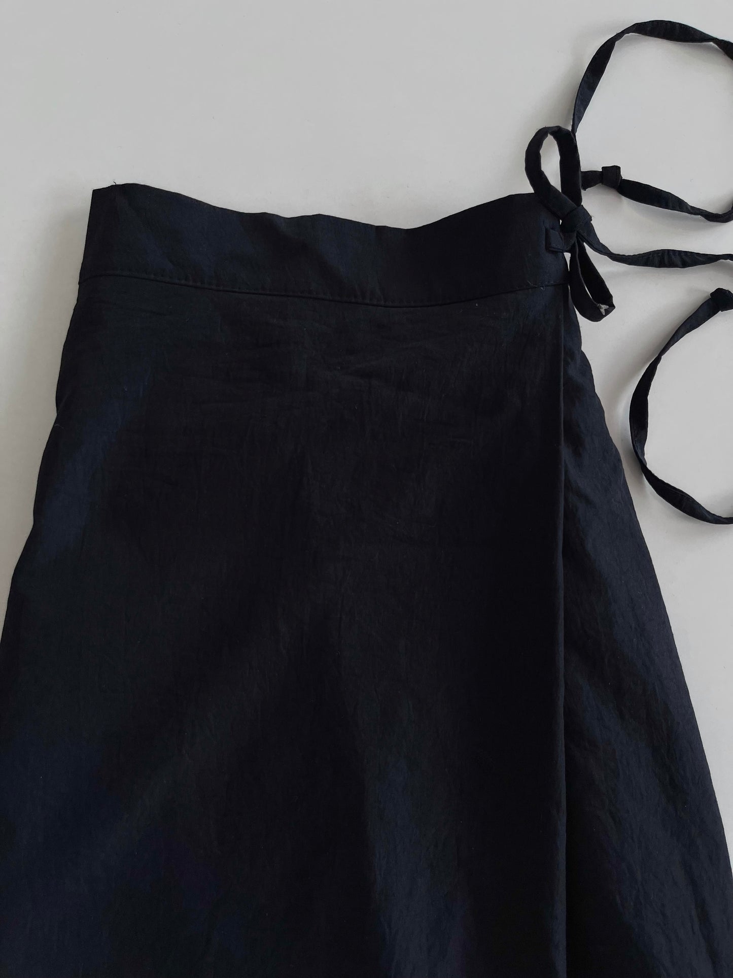 Black Wrap Skirt-Waist 26 to 30