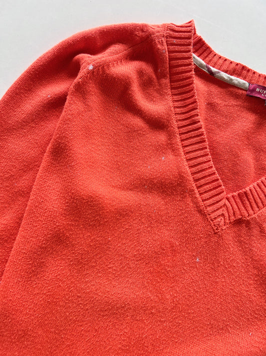 Burberry 100% Cotton Vintage Sweater-Bust 38